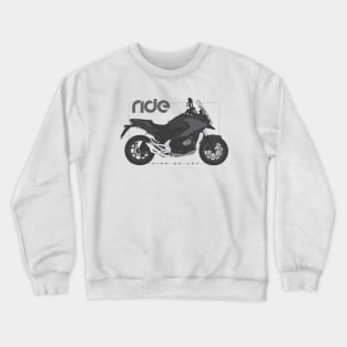 Ride nc750x black Crewneck Sweatshirt